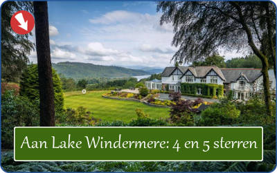 Luxe hotel aan Lake Windermere in Engeland