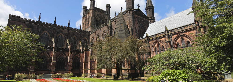 Chester Cathedral in Engeland