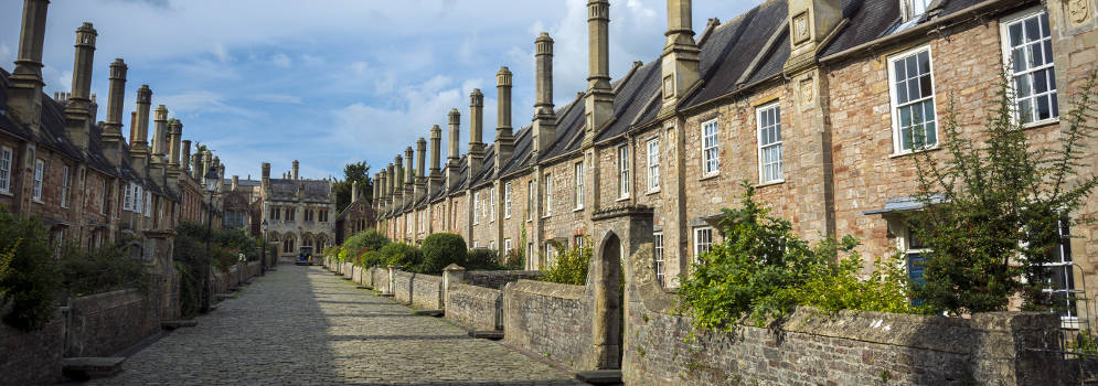 Vicar's Close in Wells, Somerset