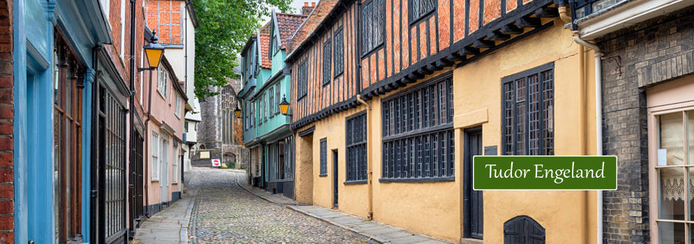 Houten gebouwen in Tudor Engeland