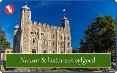 Beroemd historisch kasteel in Engeland