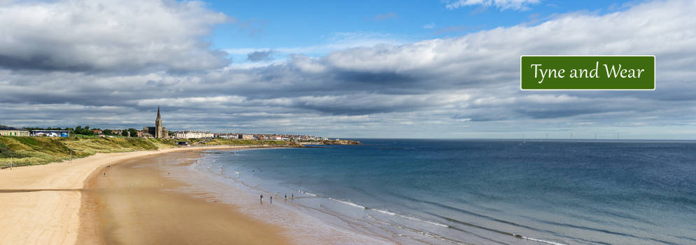 Op vakantie in Tyne and Wear, Engeland