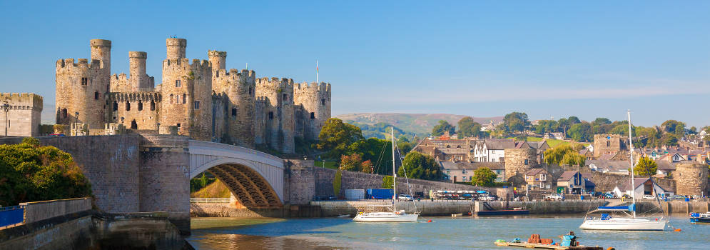 Rondreis langs Conwy in Wales
