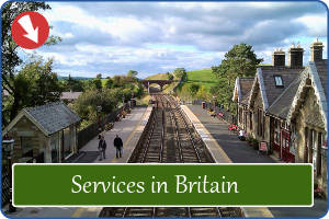 Rail station in Great Britain