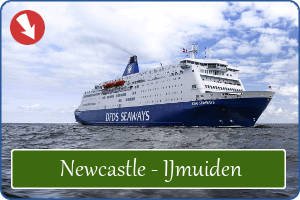 Ferry Newcastle to IJmuiden (Amsterdam)
