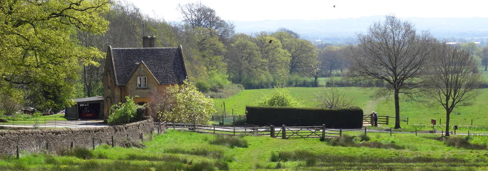 Batsford in in de Cotswolds, Engeland