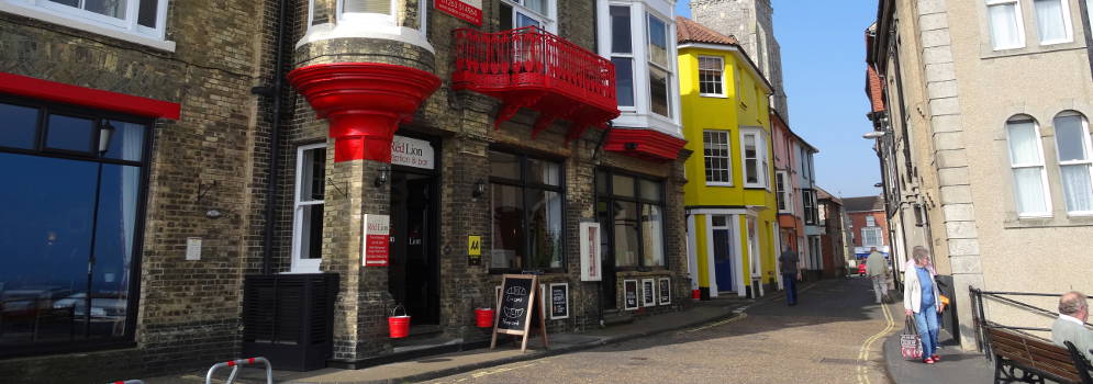 Mooistraat in Cromer, Norfolk Coast