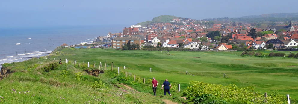 Het stadje Sheringham in Norfolk