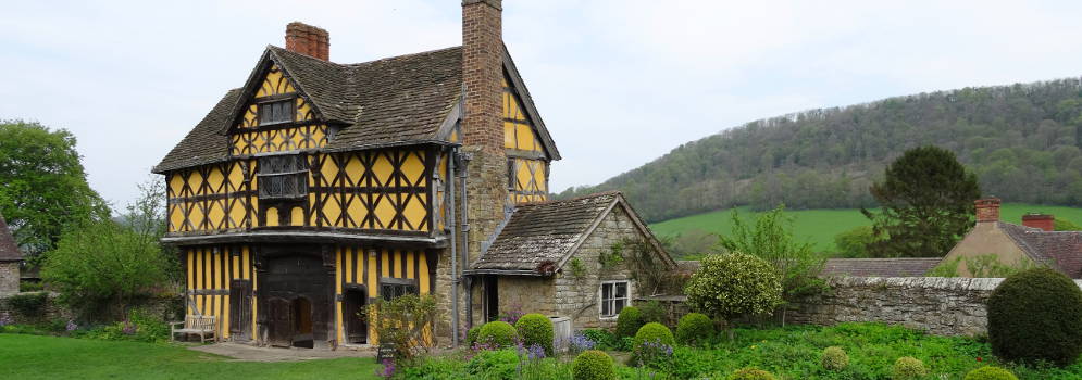 Stokesay Castle in Shropshire