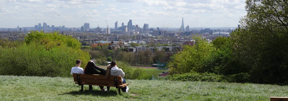 Hampstead Heath in Londen
