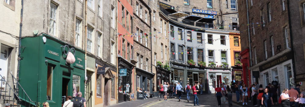 Grassmarket in Edinburgh's Old Town