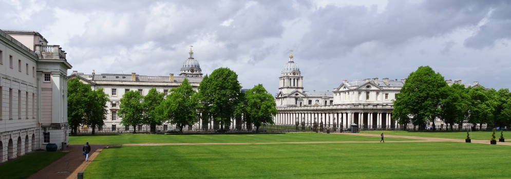 Royal Naval College in Greenwich, Londen