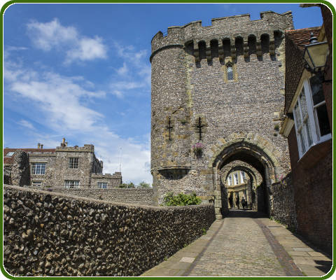 De South Downs in zuid Engeland