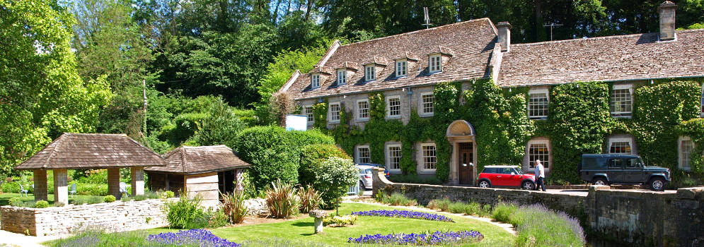 Swan Hotel in Bibury, Cotswolds
