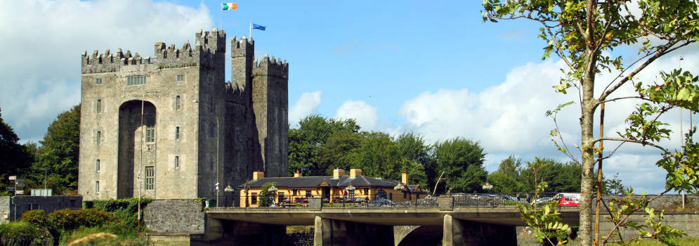 Bunratty Castle in County Clare, Ierland