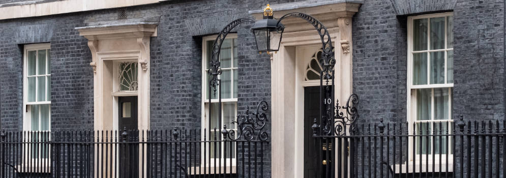 Huis van de Prime Mininster van Engeland in Londen