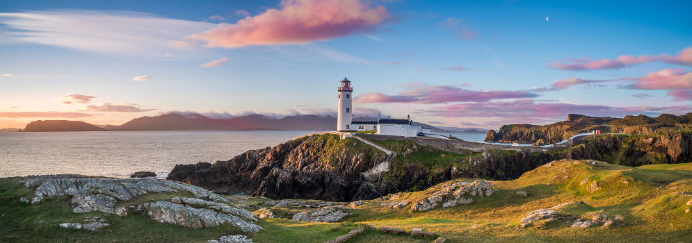 Fanad Head in County Donegal, Ierland