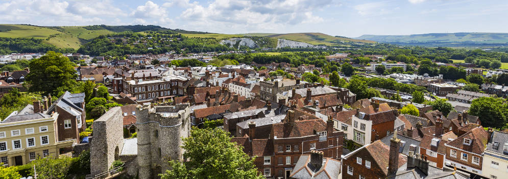 Lewes in East Sussex