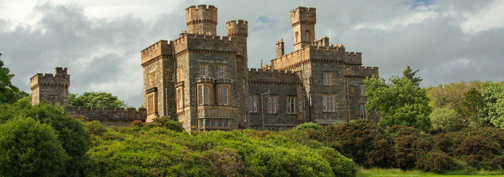 Lews Castle in Stornoway op het eiland Lewis, Schotland