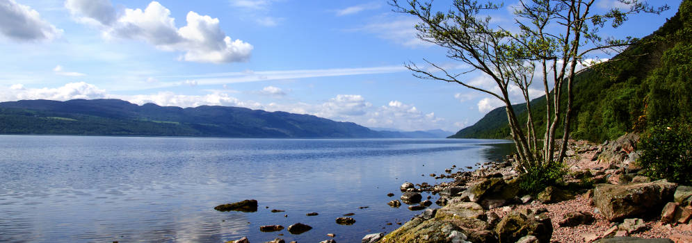 Loch Ness in Schotland