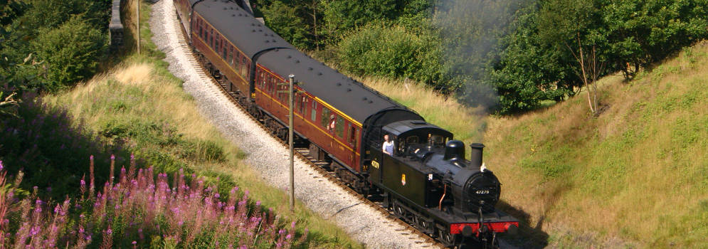 North Yorkshire Moors Railway vanuit Whitby in Engeland