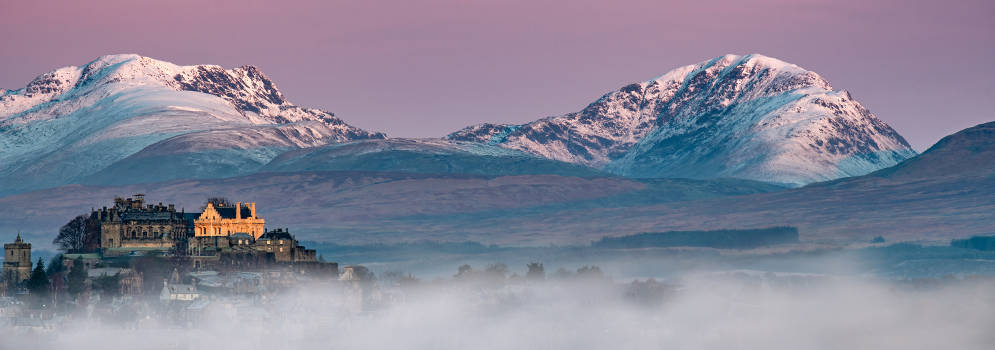 Winter in Stirling, Scotland