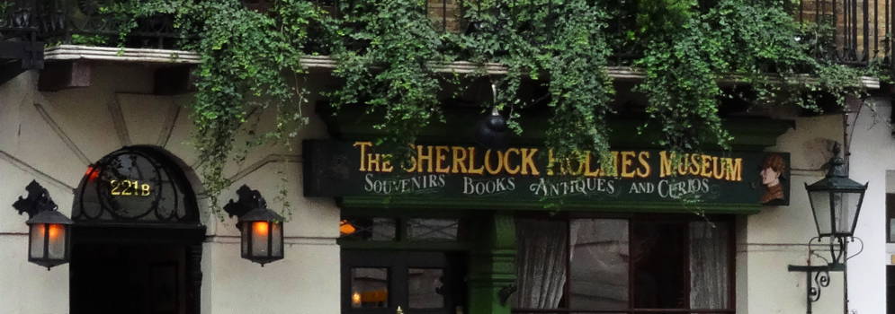 Sherlock Holmes Museum in Baker Street, Londen