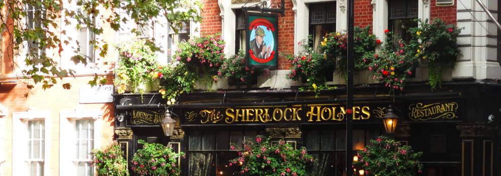 Sherlock Holmes Pub in Londen