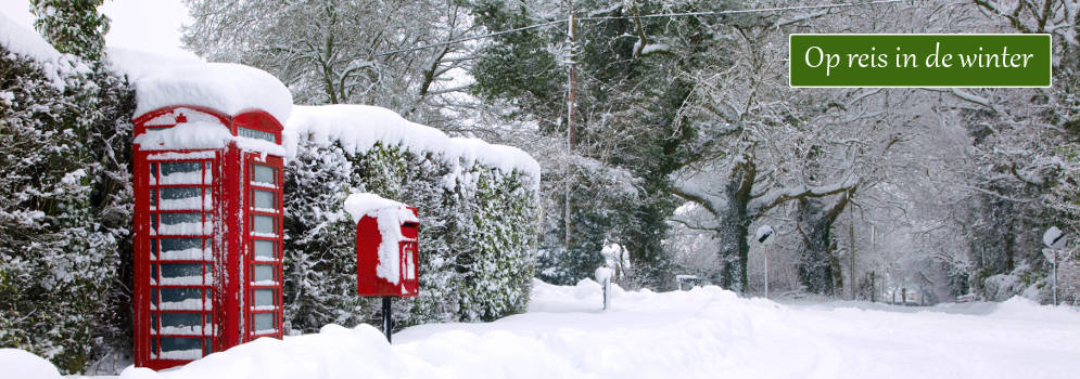 In de winter op reis door Schotland